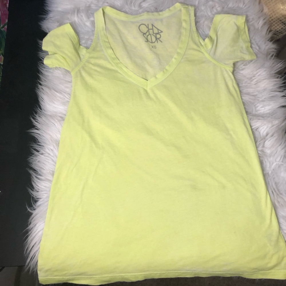 Chaser neon yellow t-shirt